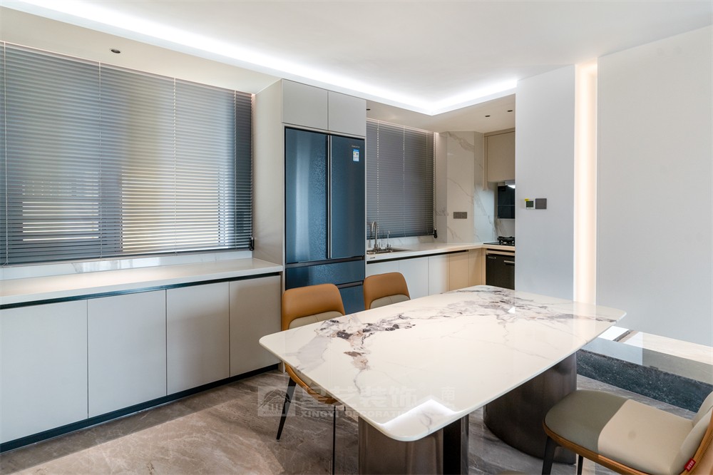 維也納森林126平餐廳裝修完工實景