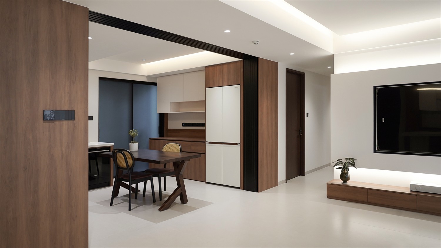 北投溪境119平中古風(fēng)餐廳裝修完工實(shí)景圖